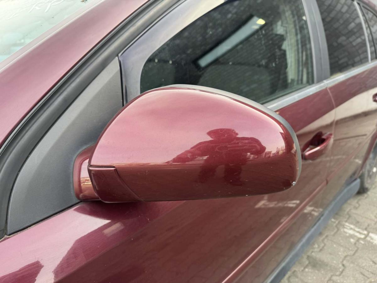 Opel Vectra C original Au&szlig;enspiegel links elektrisch verstellbar Z594 Rubinrot Bj.2005